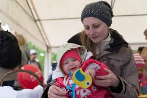 На празднике организаторы очень постарались подготовить занятия на любой вкус.